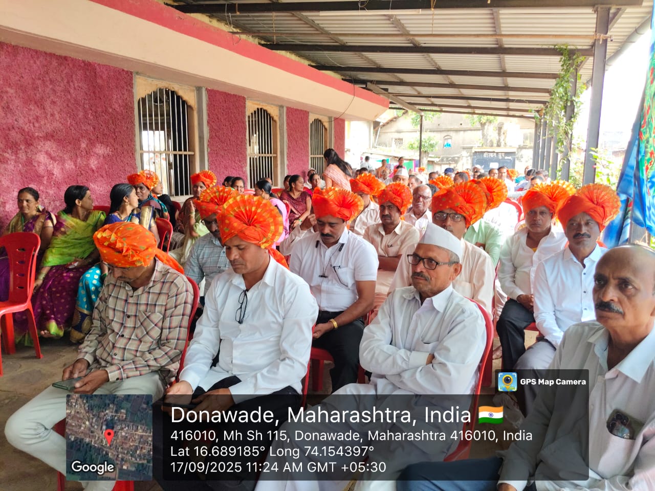 मुख्यमंत्री समृद्ध पंचायतराज अभियान अंतर्गत 17 सप्टेंबर रोजी आयोजित केलेल्या ग्रामसभेत अनेक मान्यवरांचा सत्कार करण्यात आला. तसेच या स्पर्धेमध्ये सर्वांनी लोक सहभाग घेऊन सहकार्य करण्याचे आवाहन केले